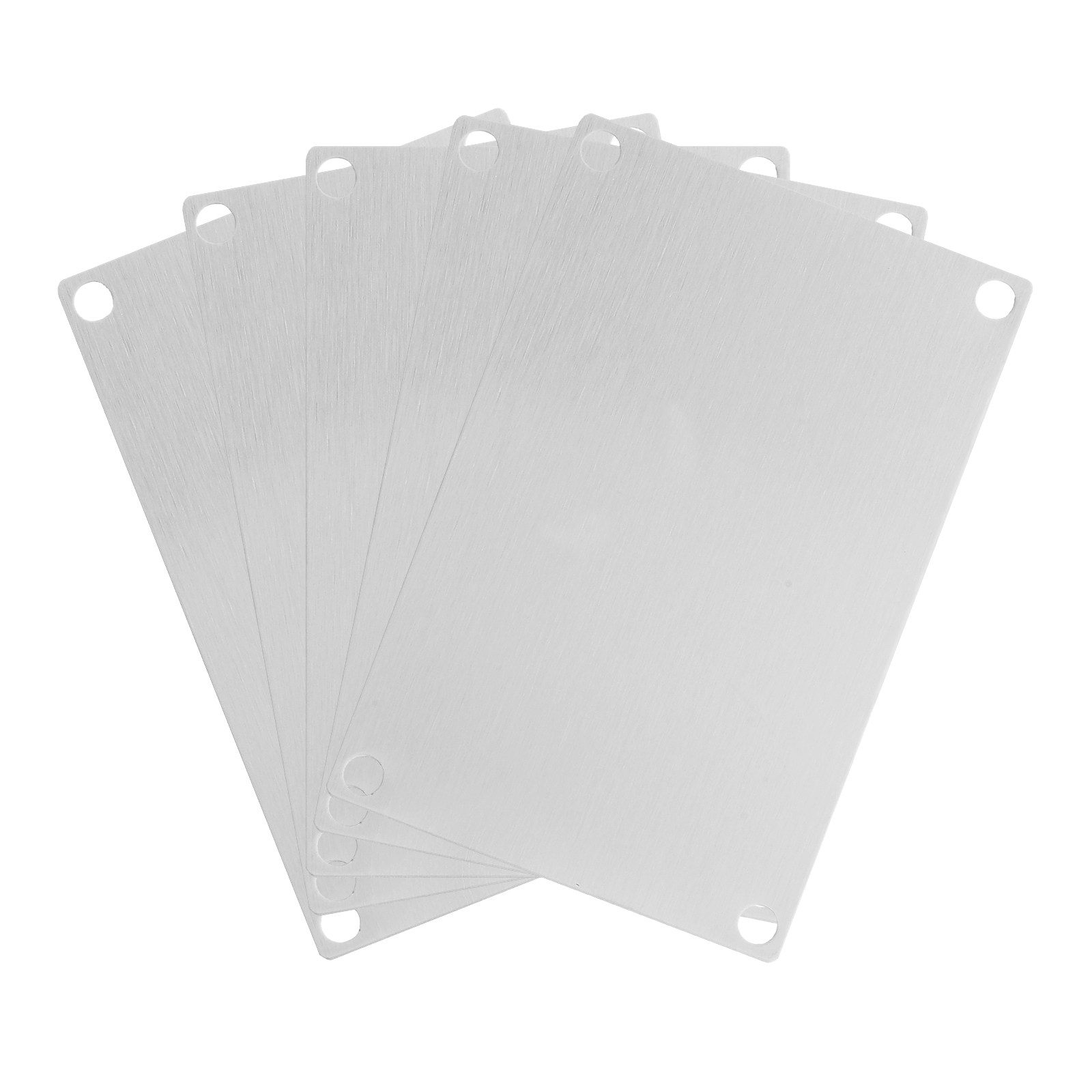 5Pcs Stainless Steel Blank Out - Yard Sign Blank recension och pris