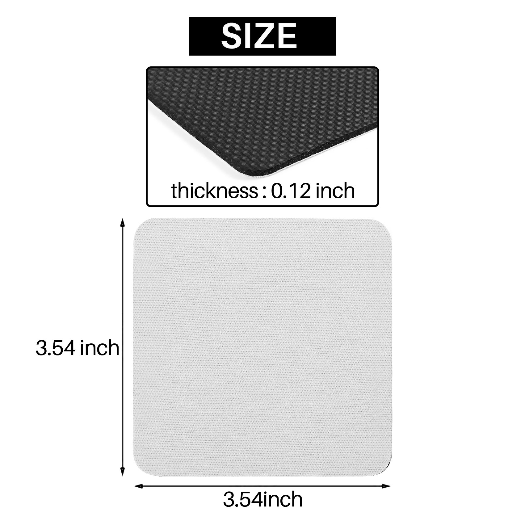 35 Pieces Square Sublimation C - Coaster Sublimation Blank recension och pris