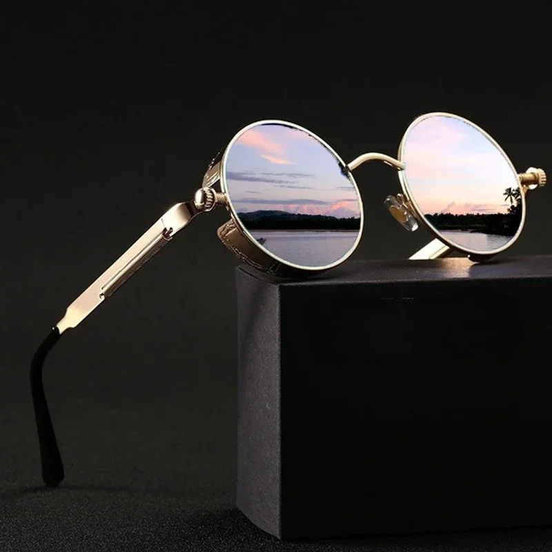 Classic Steampunk Sunglasses f - Metal Photo Panel recension och pris